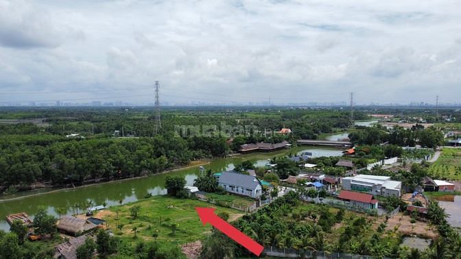 MT sông Phước Khánh Phạm Thái Bường cắt lỗ 40% còn 1tr6/m (đất vườn)