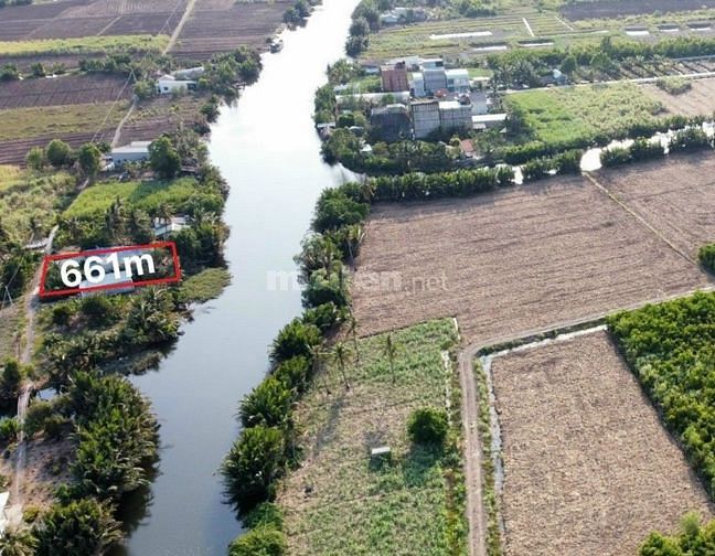MT sông Phước Khánh Phạm Thái Bường cắt lỗ 40% còn 1tr6/m (đất vườn)