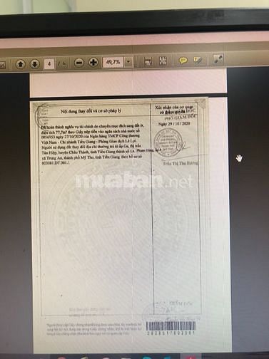 Bán nhà MTKD đường lớn vào khu công nghiệp Mỹ Tho, ngang 10m, 5.2 tỷ