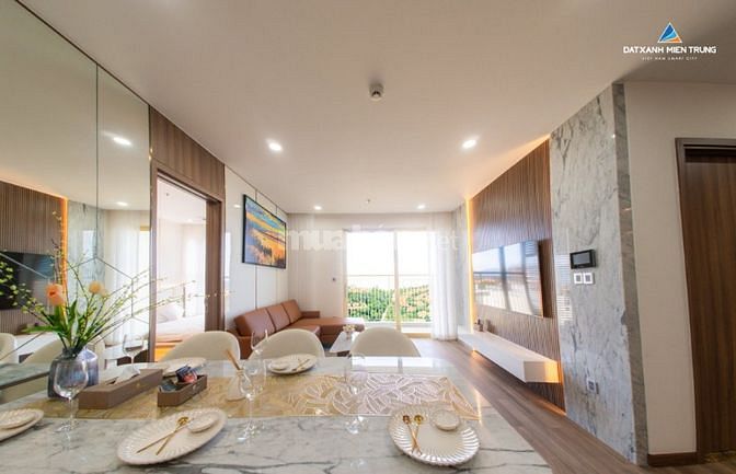 Gía ngoại giao căn hộ biển Đà Nẵng view đẹp 82m2 2PN full nội thất 