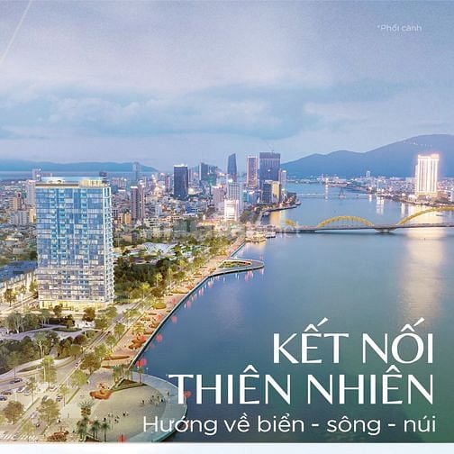 Gía ngoại giao căn hộ biển Đà Nẵng view đẹp 82m2 2PN full nội thất 