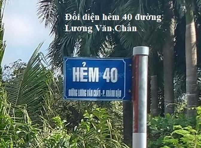 Đất thổ cư 360m2, phường Khánh Hậu, Tp. Tân An.