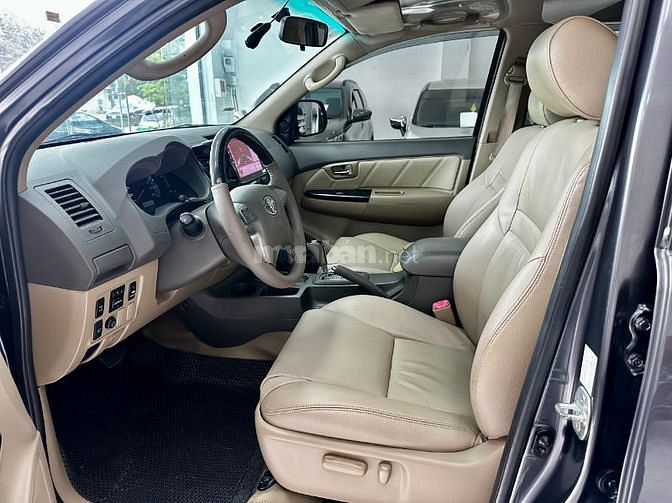 Toyota Fortuner máy xăng, số tự động, 1 cầu, màu ghi xám, bstp