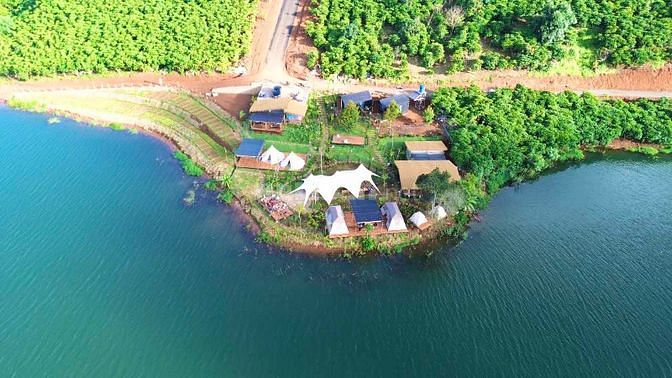 Đất nghỉ dưỡng view Hồ Đắk Long Thượng