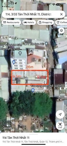 Nhà 9.5 x 26.5 cách trường chinh 300m. 2 mặt tiền, làm văn phòng chdv