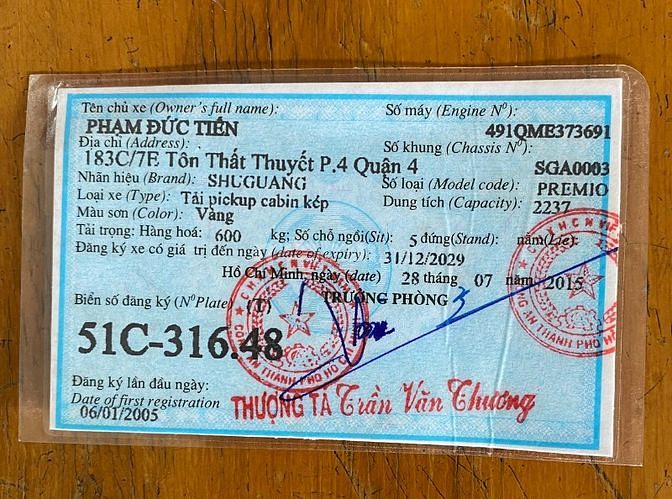 Bán xe bán tải đã qua sử dụng. Xem xe tại quận 12.