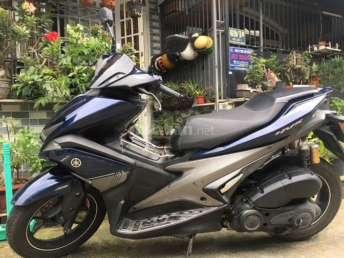 Xe NVX 155 phân khối, màu xanh đen, đời 2018, biển số Hà Nội