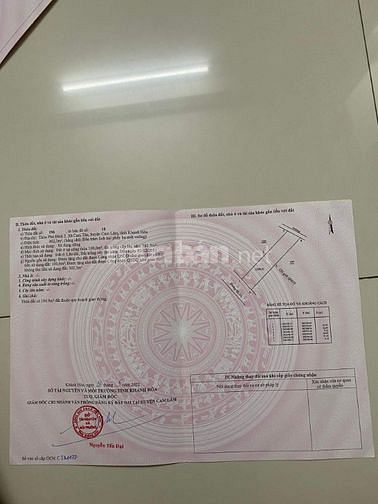 Chính chủ cần bán 15000m2 siêu rẻ tại Cam Lâm, Khánh Hoà
