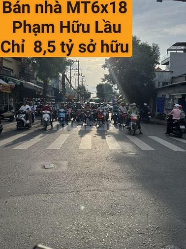 Bán nhà 8,5 tỷ Mặt tiền Phạm Hữu lầu, Quận 7,DT 6 x 18 DT