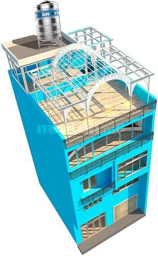 Bán nhà rộng mặt tiền đường Ba Đình, Quận 8: 7.78m nở hậu 8.2m x 9.6m