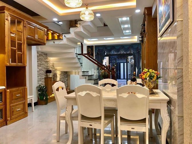 Cho thuê nhà phố xinh Lung Linh Nguyễn Văn khối(4*20)3 lầu 4PN,5WC20tr
