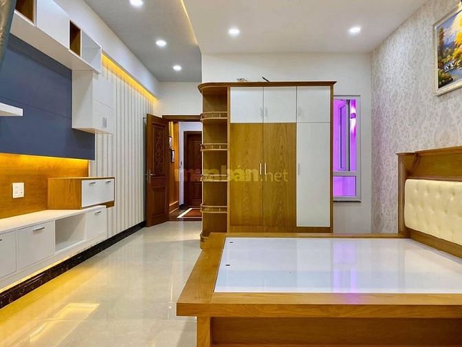 Cho thuê nhà phố xinh Lung Linh Nguyễn Văn khối(4*20)3 lầu 4PN,5WC20tr