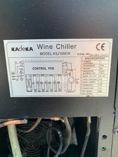 Thanh lý TỦ ƯỚP rượu vang KADEKA chất lượng còn mới