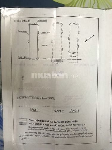 Bán nhà mặt tiền đường Lạc Long Quân P5 Q11