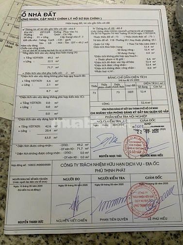 Bán nhà rẻ hẻm xe hơi ngay Emart (4,2x12) số 497/22/8 Phan Văn Trị P5