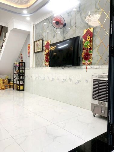Nhà Phố, bán nhanh nhà hẻm xe hơi 6m, Huỳnh Tấn Phát, TT Nhà Bè