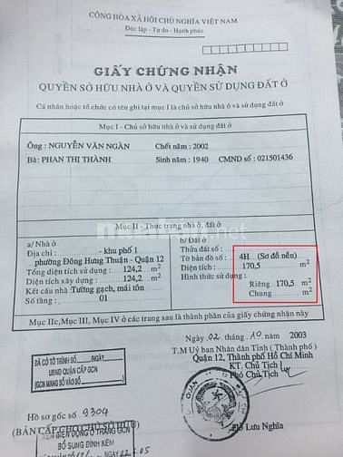 Ngộp, Giảm 1 tỷ, Nhà hẻm Nguyễn Văn Quá, Q12, DT.171m2, giá 39tt/m2