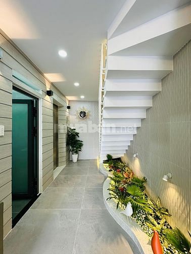 Nhà 4 lầu thang máy full NT hxh 10m đường số 59 P14 Gò Vấp