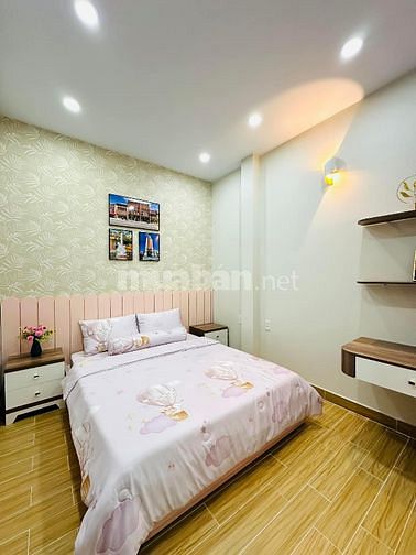 Nhà 4 lầu thang máy full NT hxh 10m đường số 59 P14 Gò Vấp