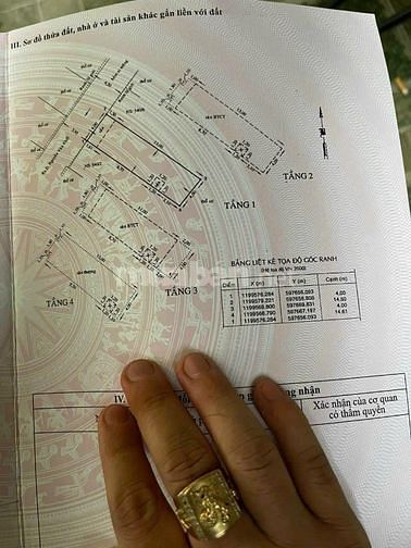 Bán nhà đẹp 3 lầu 540/4 Nguyễn Văn Khối Gò Vấp