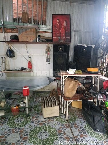 bán căn nhà sổ hồng riêng 2ty850 mặt tiền chính bờ rạch