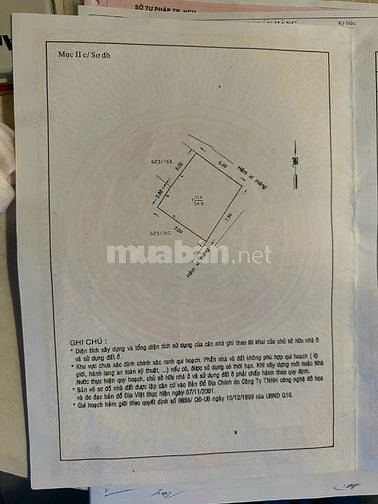 Bán nhà Góc 2MT hẻm Hồ Bá Kiện thông CMT8, P15 Q10: 7x8m 1 lầu