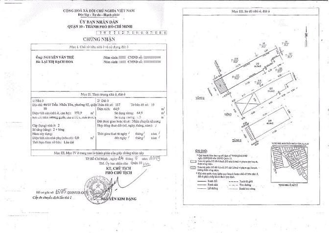 Bán nhà chính chủ HXH 46/10 Trần Nhân Tôn, Phường 2, Quận 10
