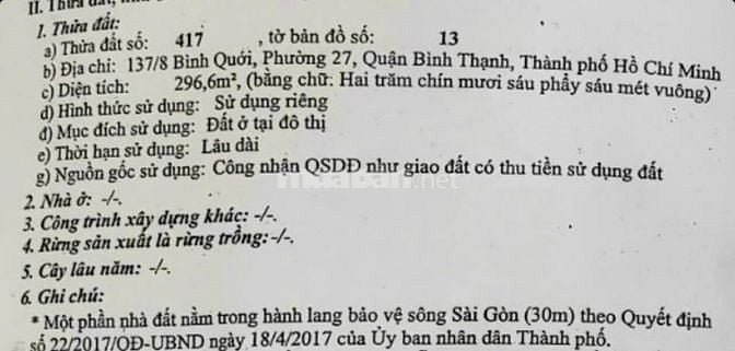 Bán nhà mặt tiền bờ sông đẹp (14x25) 137/8 Bình Quới P27 Bình Thạnh