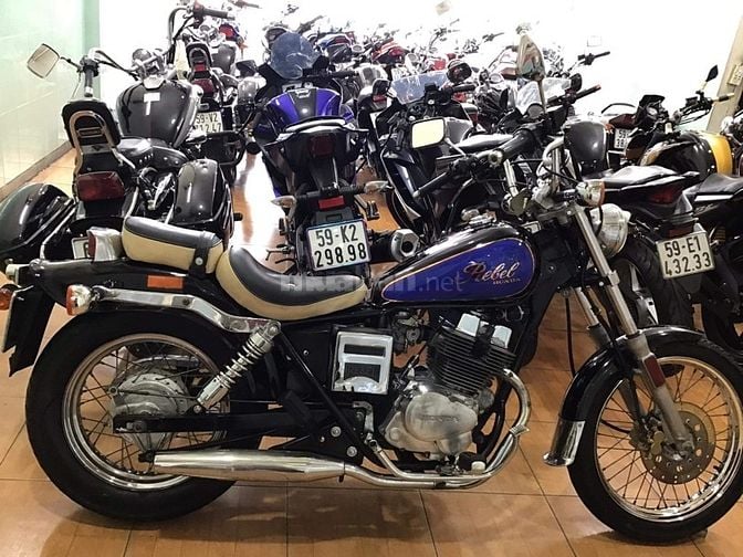 REBEL 250,HONDA NHÂT,ĐK 1993,HQCN,ZIN 100%.BH 2 NĂM.BAO SANG TÊN,RHSG