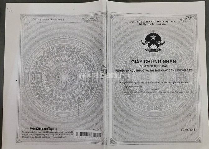 Bán nhà đường Vườn Lài, phường An Phú Đông, Q12, Tp.HCM