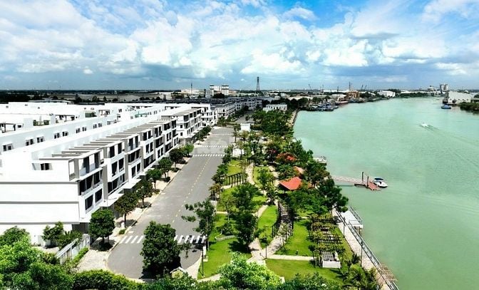 Chính chủ bán nhà phố mặt tiền sông The Pearl Riverside - B1.04