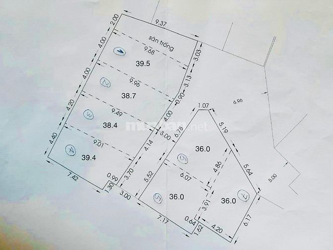 Đất 2MT Nguyễn Thái Sơn,f4,GV,dt(6x6),xây full, giá 3.82 tỷ