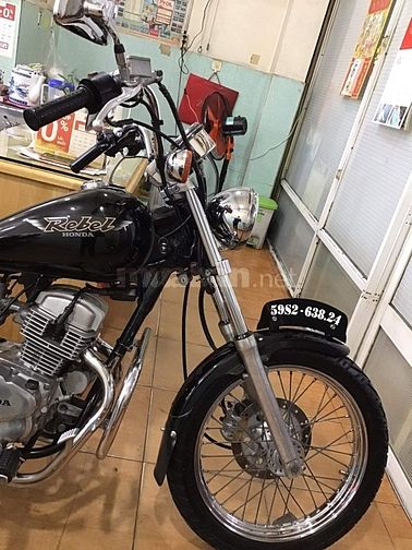 REBEL 125,HONDA NHÂT,ĐK 2000,HQCN,ZIN 100%.BH 2 NĂM.ĐT :