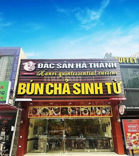 Phố ẩm thực Nguyễn Văn Lộc khu mua sắm ăn uống đội diện Chung Cư TSQ