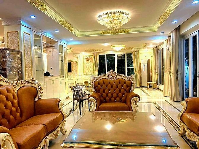 Bán Biệt thự Vip Nguyễn Văn Hưởng Thảo Điền Hầm 3 Tầng 450m2 giá 8x Tỷ