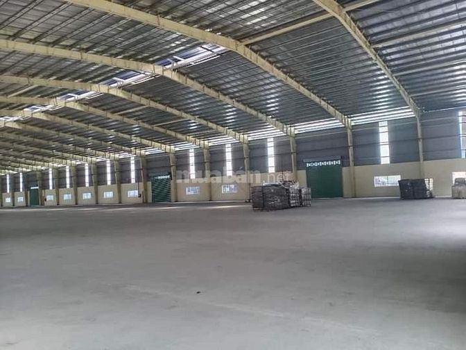 Kho xưởng cho thuê khu công nghiệp đức hoà , long an , DT: 10.000m2