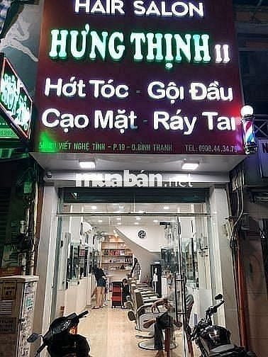 Cần tuyển Nam hớt tóc giỏi, Nữ thợ phụ tóc Nam, lương cao, Bình Thạnh