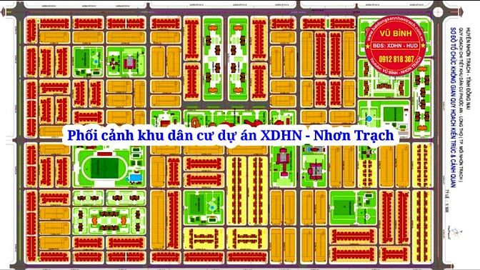 Mua bán, nhận ký gửi đất nền dự án XDHN, HUD, Ecosun Nhơn Trạch