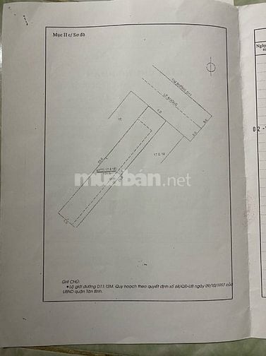 Bán Nhà MT Số 110 Đường D11, Phường Tây Thạnh, Quận Tân Phú,  8,7 tỷ