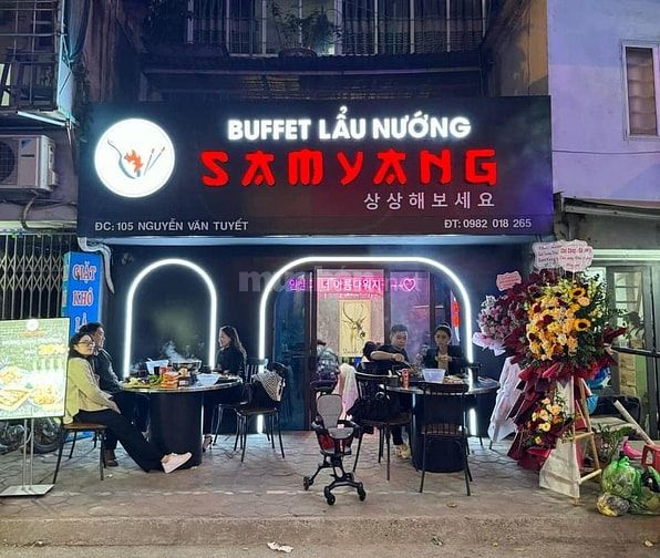 Vì lý do các nhân nên mình cần Sang nhượng quán Buffet Lẩu Nướng