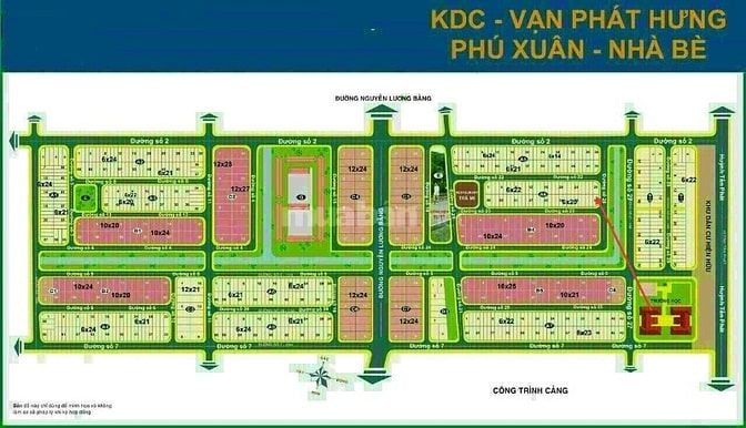 Bán Nhà Căn Góc Mặt Tiền 10x20 KDC Vạn Phát Hưng, Phú Xuân, Nhà Bè