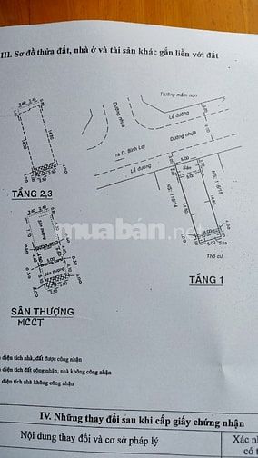 Bán Nhà 4 Tầng SỔ HỒNG Đường 12m hẻm 232/3 Bình Lợi DT 5x18m(90M2)