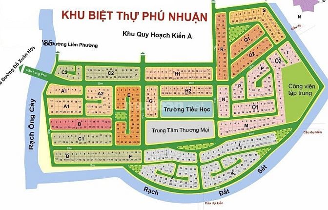 Chính chủ bán nhanh lô biệt thự trục chính, KDC Phú Nhuận đường 20m, 