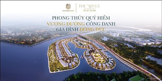 DINH THỰ VEN SÔNG THE RIVUS -  DUY NHẤT 121 CĂN TOÀN VIỆT NAM 214tr/m2