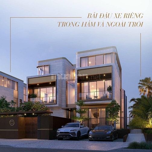 DINH THỰ VEN SÔNG THE RIVUS -  DUY NHẤT 121 CĂN TOÀN VIỆT NAM 214tr/m2