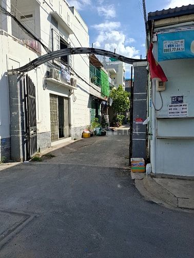 Bán nhà hẽm 6,5m giá rẻ nhất khu  an phú đông quận 12