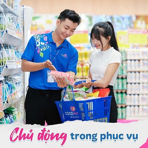 🍀[CO.OPMART TUYỂN DỤNG] NHÂN VIÊN (BÁN HÀNG, BẢO VỆ, TẠP VỤ,…)