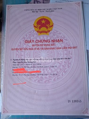 Bán nhà số 10 đường TK8 khu dân cư Hoàng Hải Bà Điểm Hóc Môn