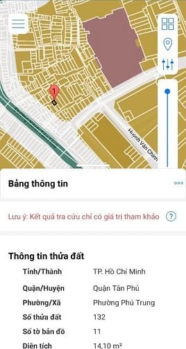 Bán Nhà Tân Phú - DT sử dụng 31,4m² - hẻm thông chợ - gần ĐH Văn Hiến