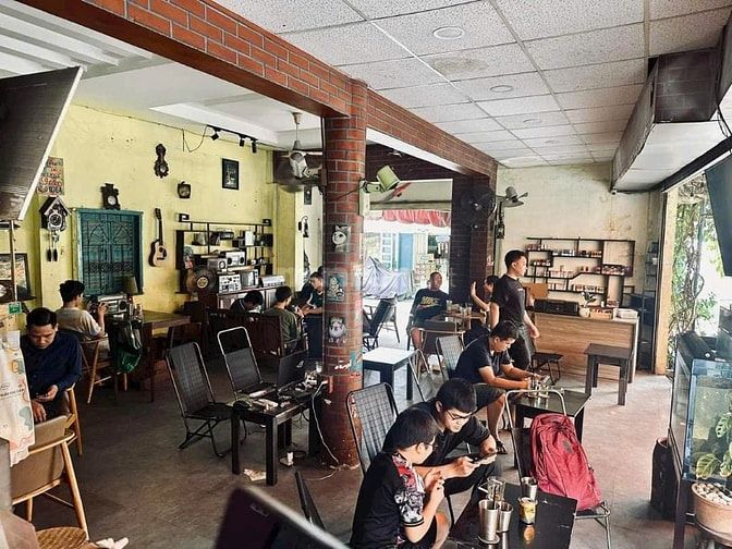 Sang quán cafe căn góc 2 mặt tiền đẹp phường Tân Sơn Nhì Tân Phú 